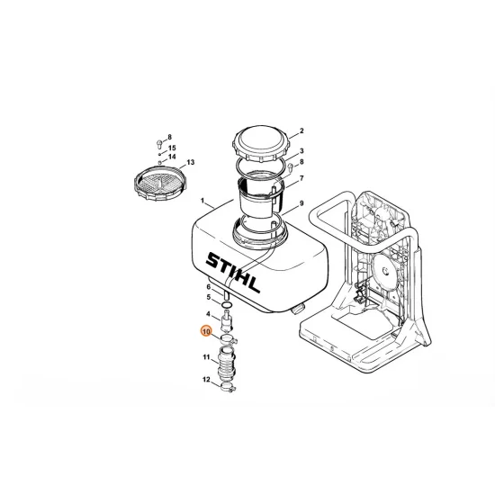 STIHL  Taśma zaciskowa 38x12 9771 021 2640